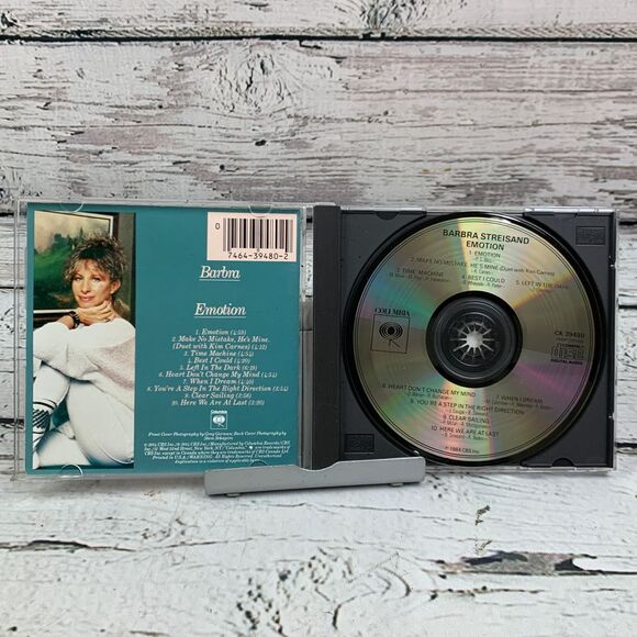 Barbra Streisand - Emotion [CD Album 1984] Columbia Records Pop Music - Picture 5 of 5